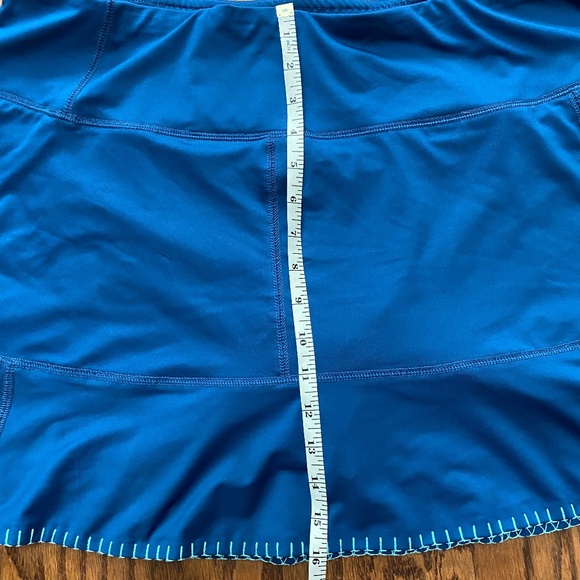 Jofit Blue turquoise SET X Large Womens Stretchy Golf Tennis Pickleball Skort - Picture 13 of 15